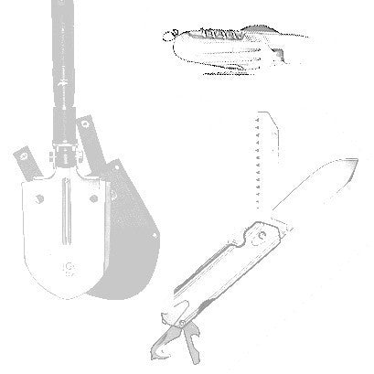 Tools - Shovels, Knifes, Misc