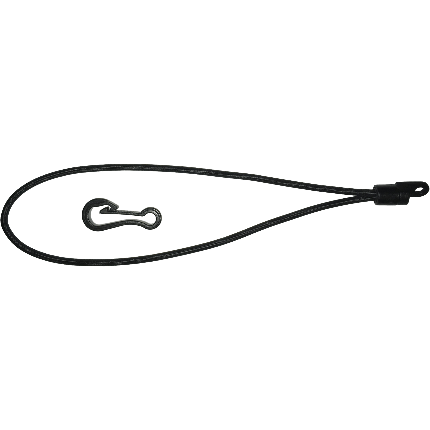 Elastic Mini Hook Loop Tie 4mm Round Bungee Shock Cord in Black Bespoke  Colours & Sizes Available by Kalsi Cords UK Made in Britain -  Canada
