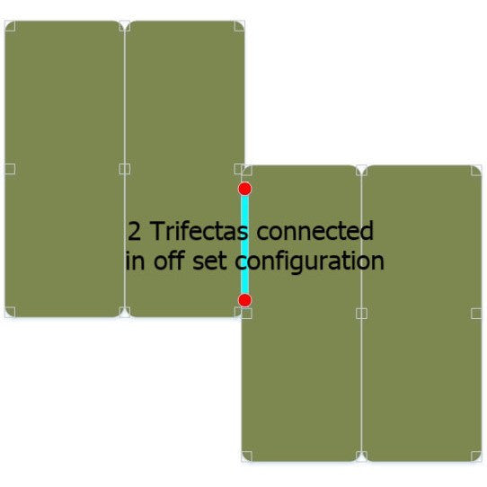 Trifecta 연결 키트 - V1, V2 또는 V3 Trifectas와 함께 작동합니다.