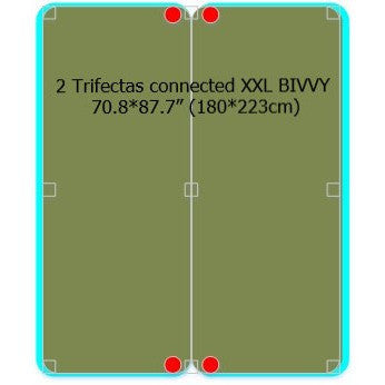 Trifecta Connection Kit - akan bekerja dengan Trifectas V1, V2 atau V3